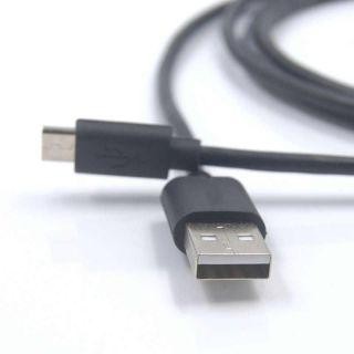 Kabelis Doogee Universal Universal Micro USB Cable Bulk Black