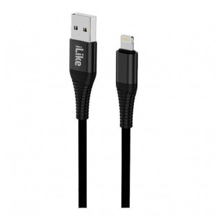 Кабель iLike - iLike Charging Cable for lightning devices CCI01 Black