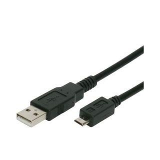 Kabelis N/A  Cable Micro USB Bulk Black