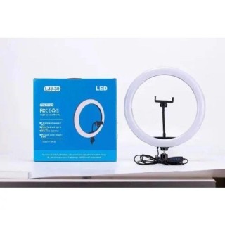 Selfie stick Elight  SR12 31cm LED Light Ring with Smartphone holder + BT remote Black