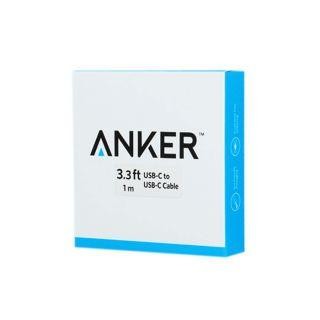 Parveidotājs Anker Universal USB-C to USB-C cable 1m A8180 Black