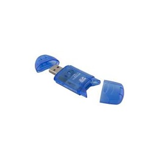 Parveidotājs Esperanza  TITANUM TA101B card reader USB 2.0 Blue