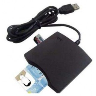 Parveidotājs Transcend  SMART CARD READER USB PC/SC Black 