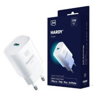 Adapteris 3MK Apple 3mk Hardy Charger 33W White