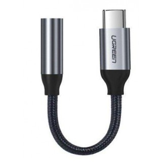 Adapteris Ugreen  Headphone Adapter with 3.5mm mini jack to USB Type C 10cm Black