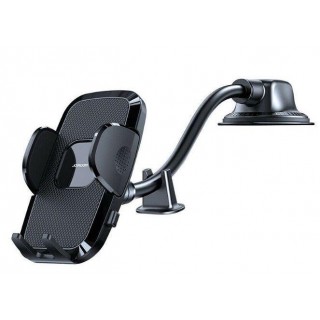 Авто держатель Joyroom  Car Phone Holder with Flexible Arm for Dashboard Window Black