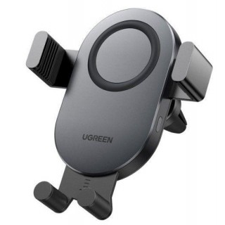 Авто держатель Ugreen  Car Qi Wireless Charger 15W Car Phone Holder on Ventilation Grille Black (40118 CD256) Black