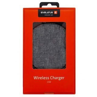 Belaidis įkroviklis Evelatus - Evelatus Wireless Desk charger EWC04 Fabric 