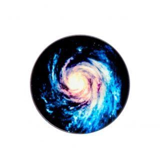 Universalus laikiklis (Popsocket) iLike  Universal Pop Holder Cosmos Black Blue