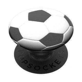 Universal holder (Popsocket) Popsockets  PopGrip Soccer Ball PU Inlay 