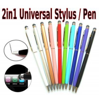 Pieštukas iLike  PN1 Universal 2in1 Capacitive Touch Stylus with Pen (Smartphone and Tablet PC) Purple