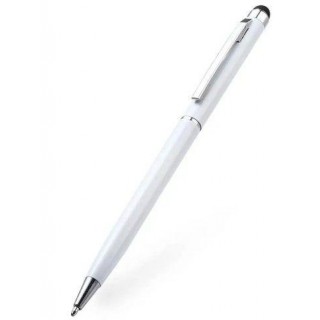 Zīmulis iLike  PN1 Universal 2in1 Capacitive Touch Stylus with Pen (Smartphone and Tablet PC) White