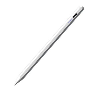 Stylus iLike  SL1 Active NIB Stylus Pen with High sensivity 1.7mm fine Universal Android / iOS USB-C White