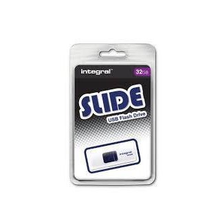 Flash drive Integral  SLIDE INFD32GBSLDWH White