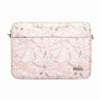 Сумка для портативных компьютеров iLike  15-16 Inches Fabric Laptop Bag With Strap Flower Pink