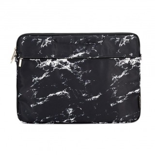 Сумка для портативных компьютеров iLike  15-16 Inches Fabric Laptop Bag With Strap Marble Black