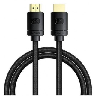 Cable Baseus  High Definition Series HDMI 8K to HDMI 8K Adapter Cable 1.5m Black