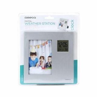 Camera accessory OMEGA  Digital Wheather Station with Photo Frame Silver