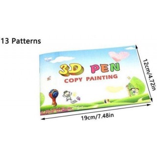 Another product iLike  S4 Painting Book for 3D Printing Pen figure creation and learning 13 Patern 