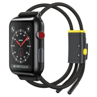Strap Baseus  Let's Go Adjustable Sport Band for Apple Watch 38 / 40 / 41mm Black Yellow