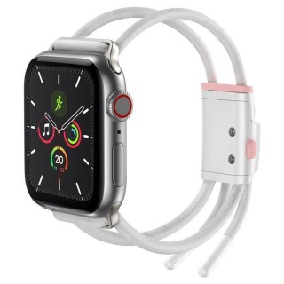 Strap Baseus  Let's Go Adjustable Sport Band for Apple Watch 42 / 44 / 45mm White Pink