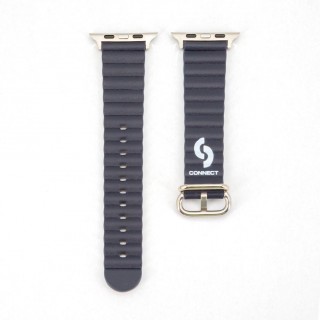 Siksniņa Connect  Watch 38/40/41mm Marine leather Navy Blue