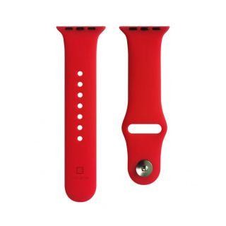 Siksniņa Evelatus  Apple Watch 38/40/41mm Silicone Loop (110mm S/M) Red