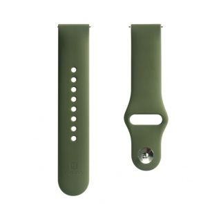 Strap Evelatus Universal 20mm Silicone Loop (S/M 110mm) Olive