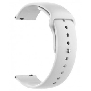 Siksniņa Just Must  JM S1 for Galaxy Watch 4 straps 22 mm White