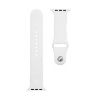 Siksniņa Tactical Apple Silicone Band Watch 1/2/3/4/5/6/7/SE 42/44/45mm White