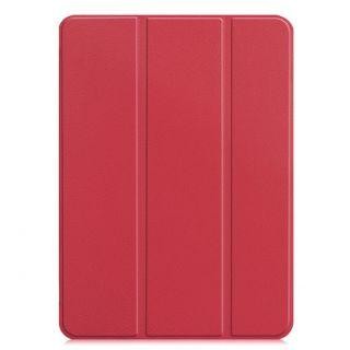Book case iLike  Galaxy Tab S7 FE 12.4 Tri-Fold Eco-Leather Stand Case Coral Pink