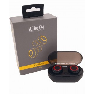 Belaidės ausinės iLike  Bluetooth Earbuds IBE01 Black