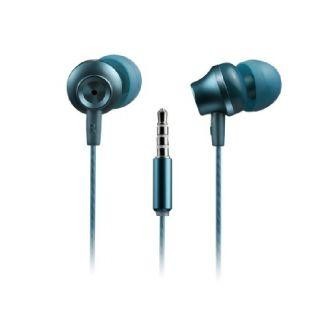 Wired headphones Canyon  SEP-3 Stereo earphones with microphone metallic shel Blue Green