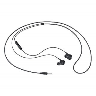 Wired headphones Samsung  Earphones 3.5mm HF volume regulator Black