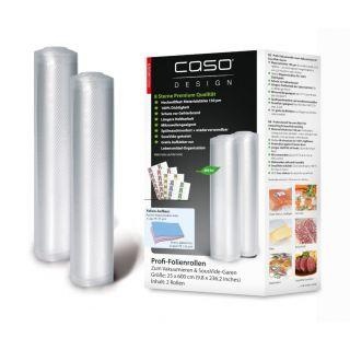 Accessories and filters Caso  | Foil Roll | 01225 | 2 | Dimensions (W x L) 25x600 cm | Transparent 