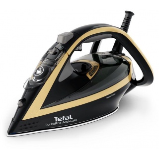 Iron TEFAL  | FV5696E1 | Steam Iron | 3000 W | Water tank capacity 300 ml | Continuous steam 50 g/min | Steam boost performance 270 g/min | Black/Golden 