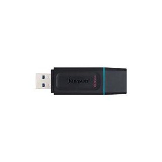 KINGSTON 64GB USB3.2 Gen1 DT Bk+Teal