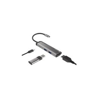 NATEC Multiport Fowler Slim USB-C