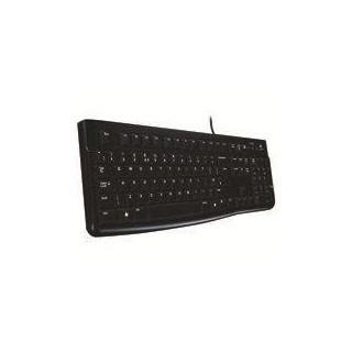 LOGI K120 Corded Keyboard black OEM RUS