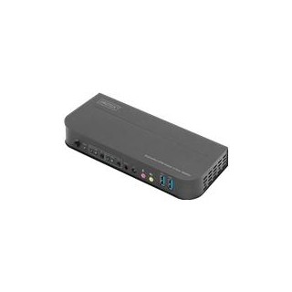 DIGITUS KVM Switch 2x1 DP DP/HDMI OutUSB