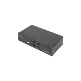 DIGITUS KVM Switch 2x1 HDMI 4-Port