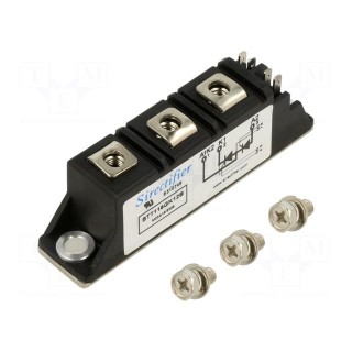 Module: thyristor | double series | 1.2kV | 116A | Ifmax: 180A | 21MM