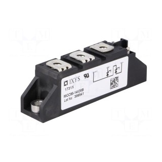 Module: thyristor | double series | 1.4kV | 116A | TO240AA | Ufmax: 1.7V