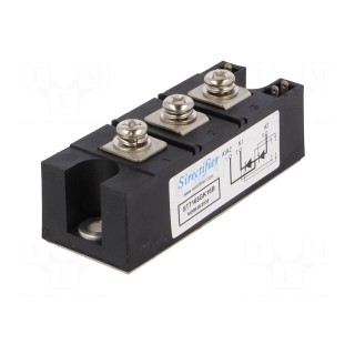 Module: thyristor | double series | 1.6kV | 165A | Ifmax: 300A | 34MM