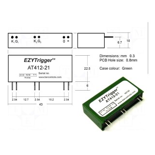 Module: thyristor trigger module | THT | EZYTrigger™ | 12mA | 2.1kV