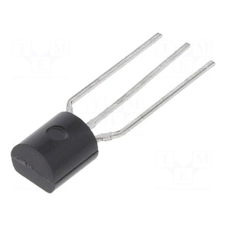 Thyristor | 400V | Ifmax: 0.8A | 0.5A | Igt: 200uA | TO92 | THT | Ammo Pack