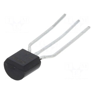 Thyristor | 600V | Ifmax: 1.25A | 0.8A | Igt: 200uA | TO92 | THT | Ammo Pack