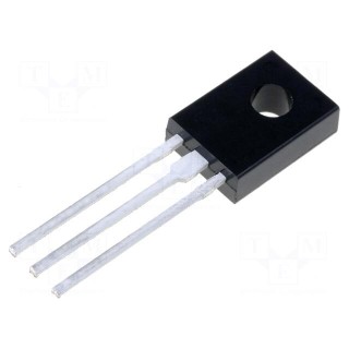 Transistor: NPN | bipolar | 160V | 1.5A | 15W | TO126