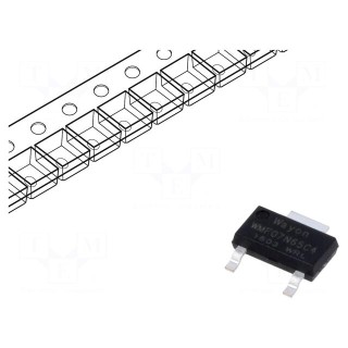 Transistor: N-MOSFET | SJMOS™ C4 | unipolar | 650V | SOT223
