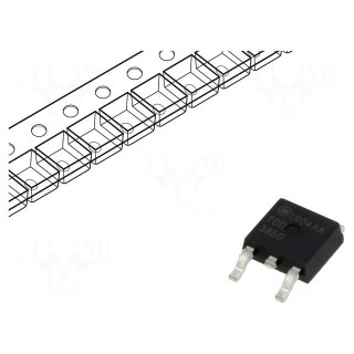 Transistor: N-MOSFET | unipolar | 100V | 6.2A | Idm: 60A | 83W | DPAK